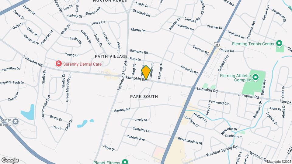 2214 Lumpkin Rd Map and Location Details
