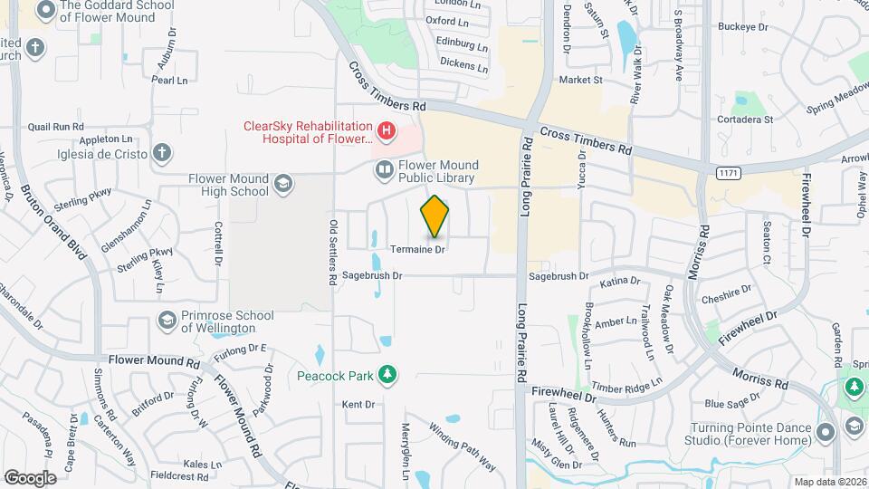 3300 Glenmoor Dr Map and Location Details