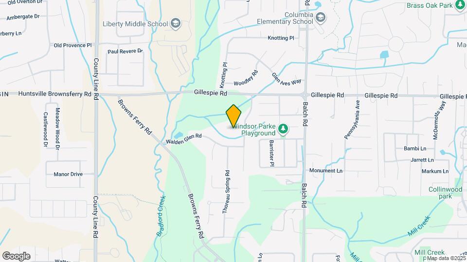 305 Walden Glen Ct Map and Location Details