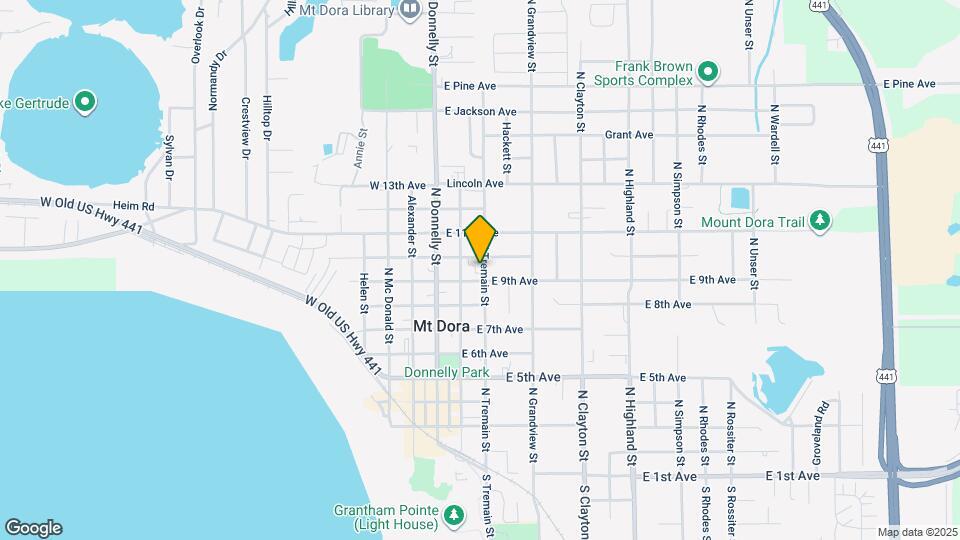 925 N Tremain St Map and Location Details
