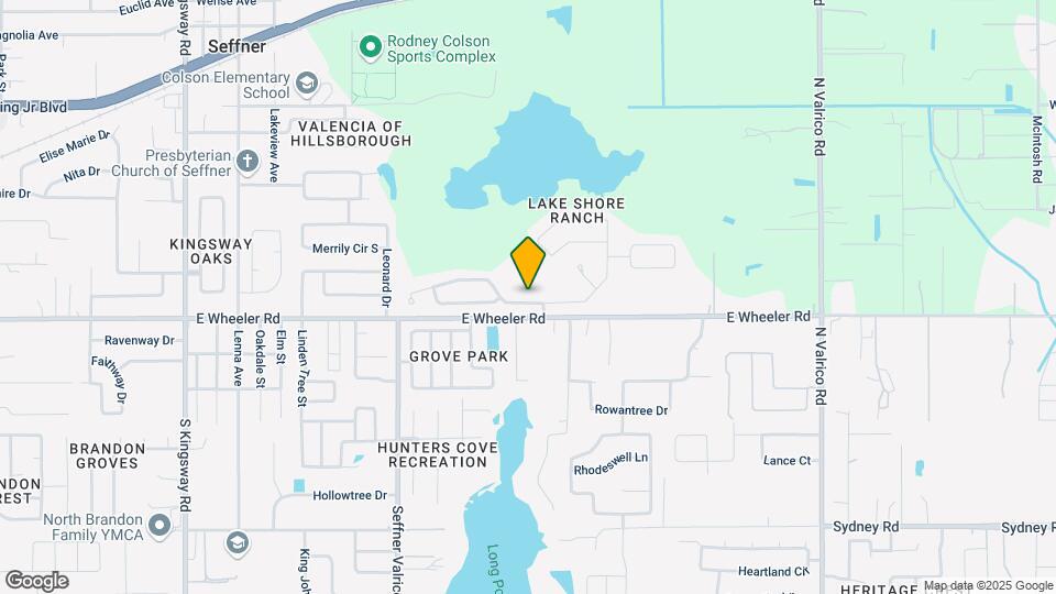 1116 Lake Shore Ranch Dr Map and Location Details