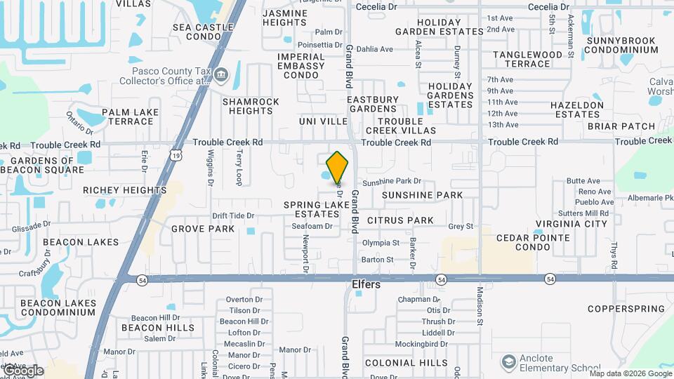 5439 Portola Ave Map and Location Details