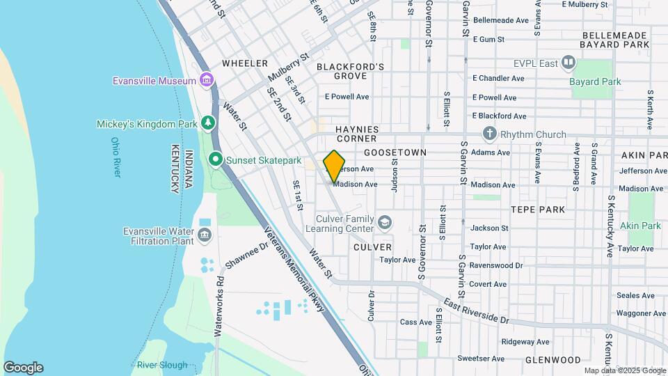 1208 SE 2nd St Map and Location Details