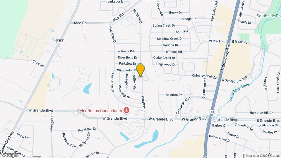 5825 Hollytree Dr Map and Location Details