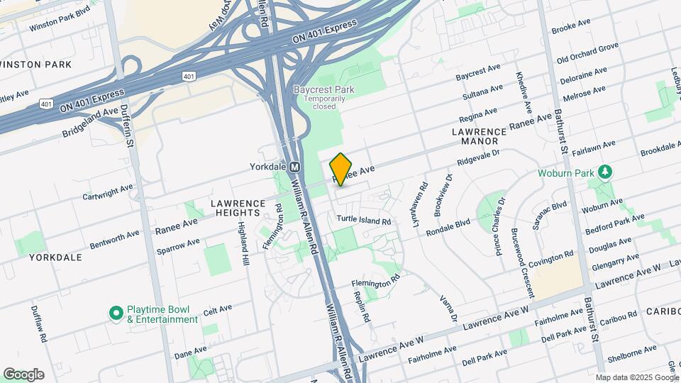 New Lawrence Heights Map and Location Details