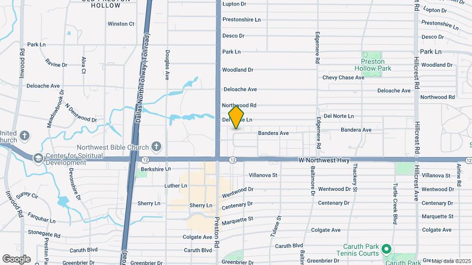 6127 Bandera Ave Map and Location Details