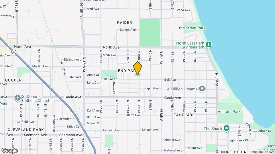 1002 Bell Ave Mapa y Detalles de la Ubicación