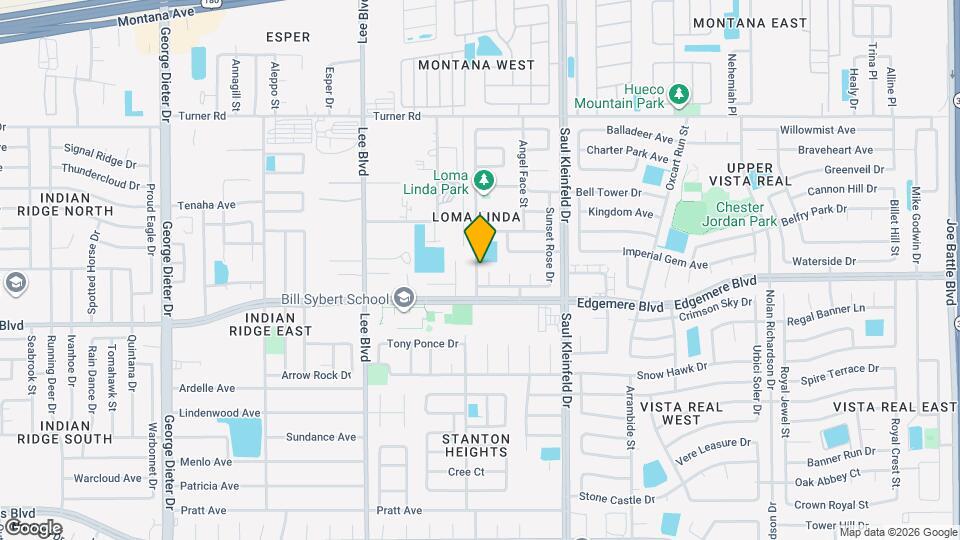 3413 Tea Rose Pl Map and Location Details