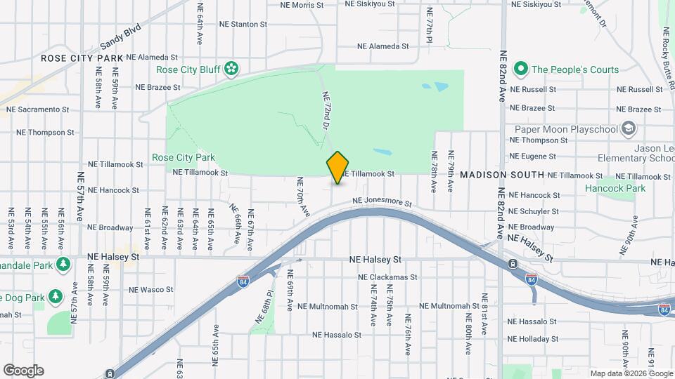 1940 NE 72nd Ave. Map and Location Details