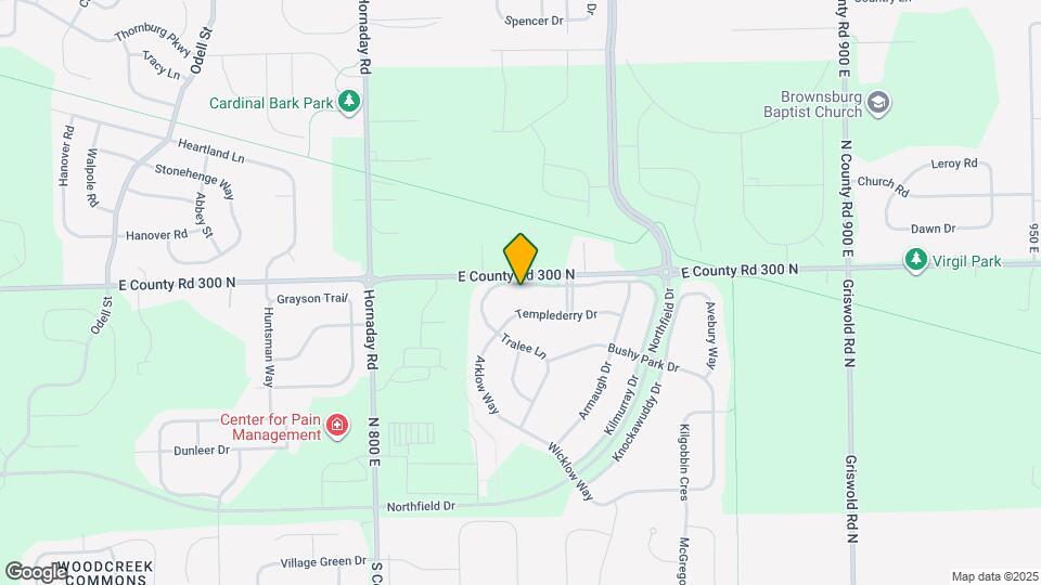 8309 Ballyshannon Dr Map and Location Details