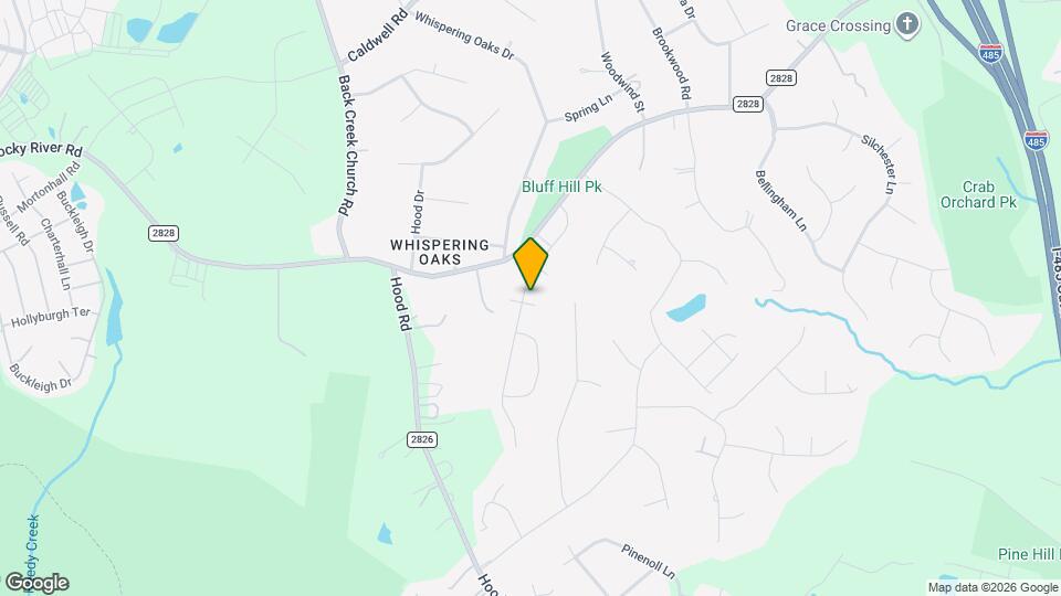 1014 Hanover Crossing Dr Map and Location Details