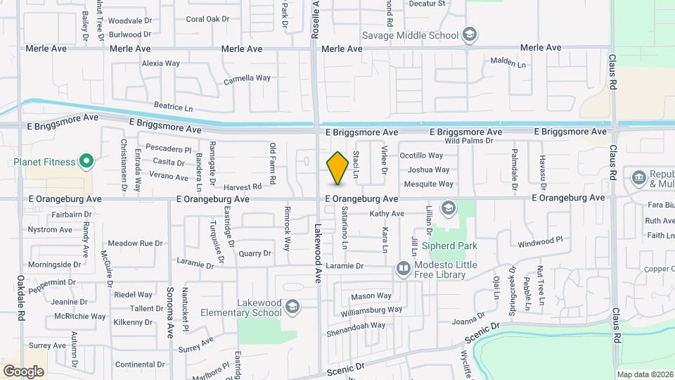 3016 Lake Park Ct Map and Location Details