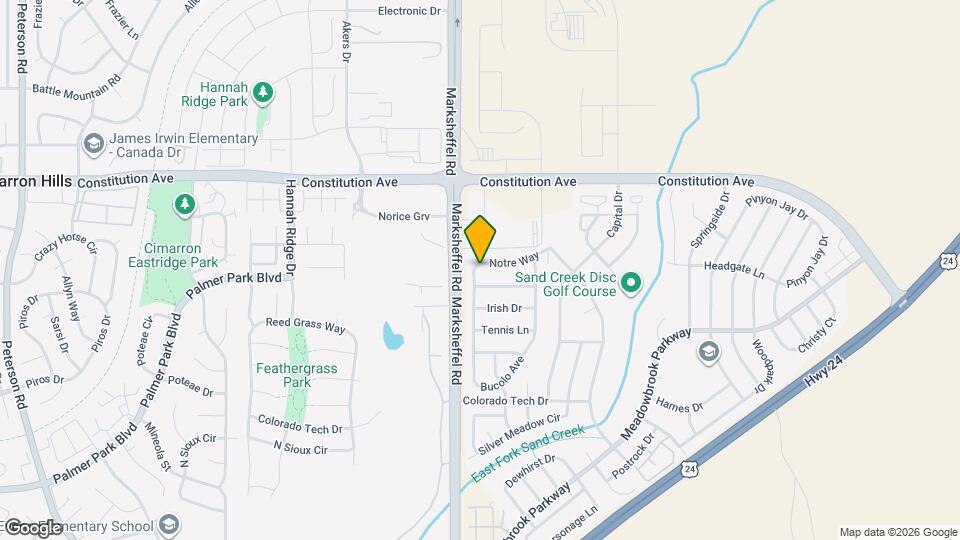 7819 Notre Way Map and Location Details