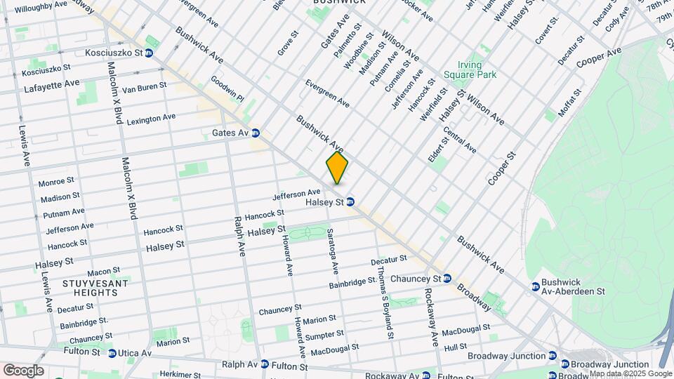 1517 Broadway Map and Location Details