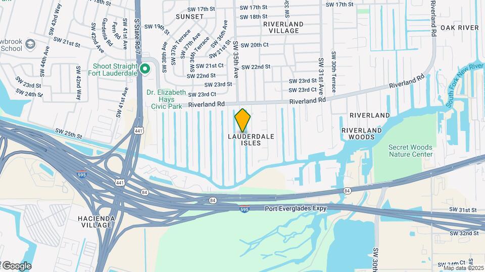 2524 Gulfstream Ln Map and Location Details