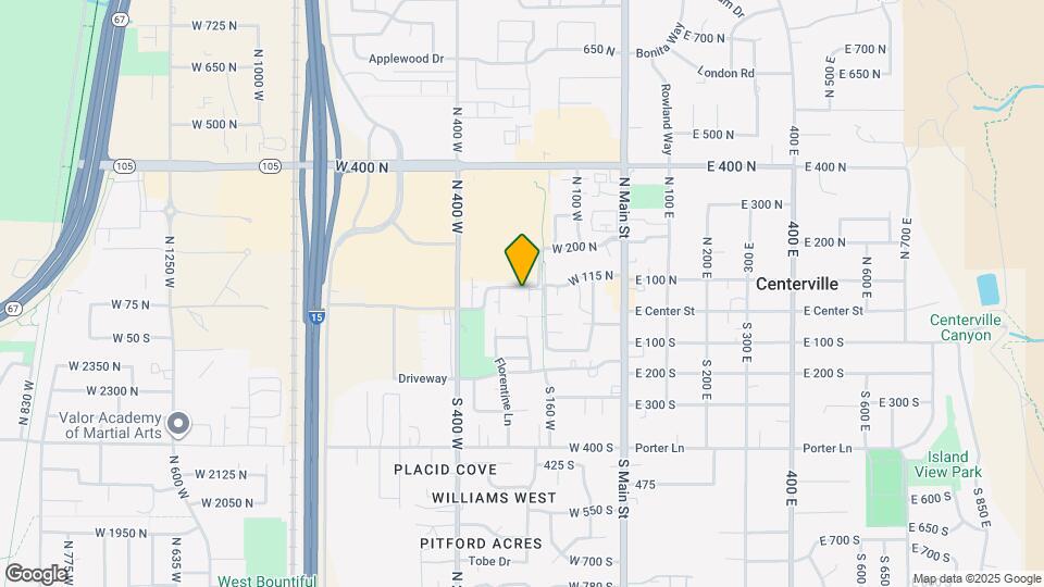 66 N 205 W Map and Location Details