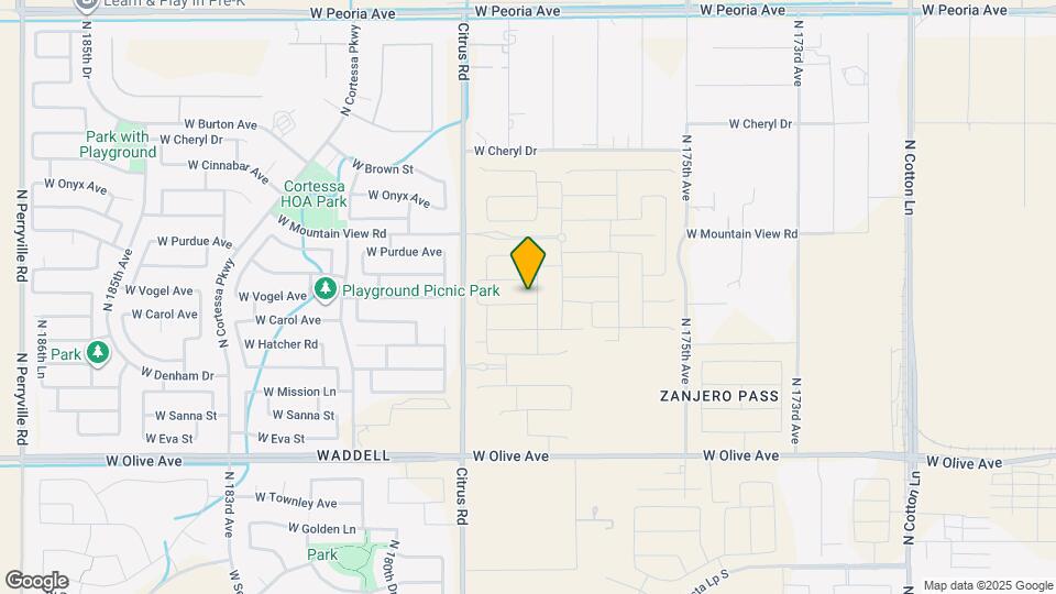 17728 W Vogel Ave Map and Location Details