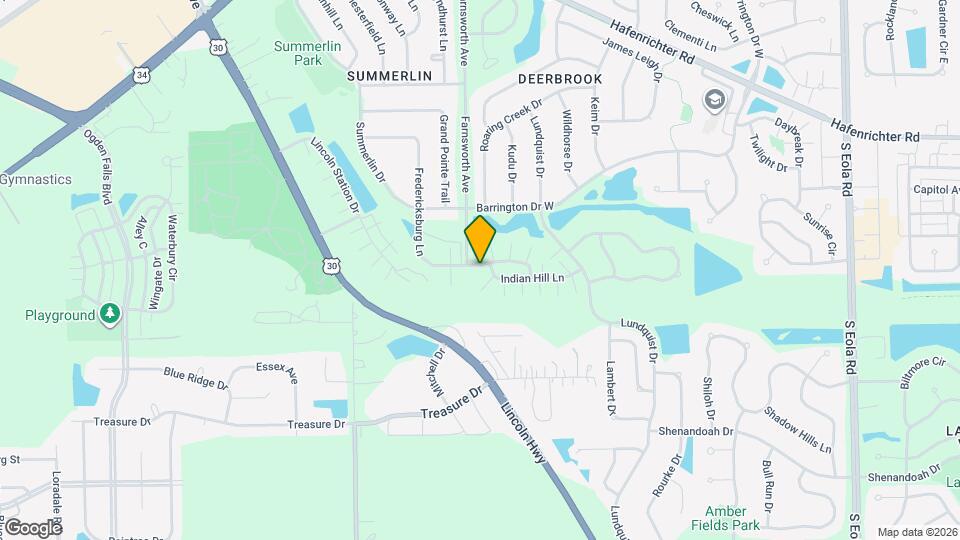 1755 Fredericksburg Ln Map and Location Details