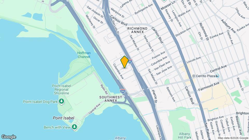 5210 Sacramento Ave Map and Location Details