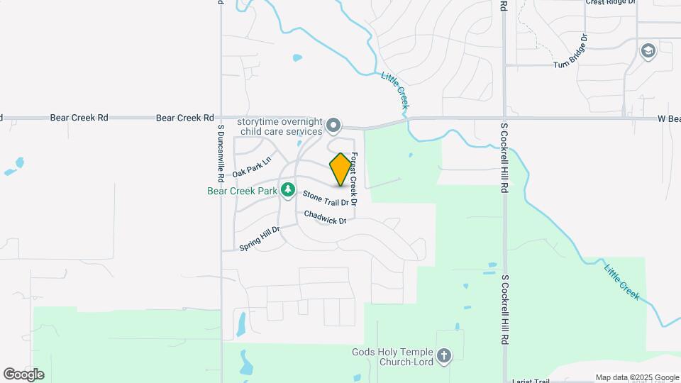 1738 Summerwood Ln Map and Location Details