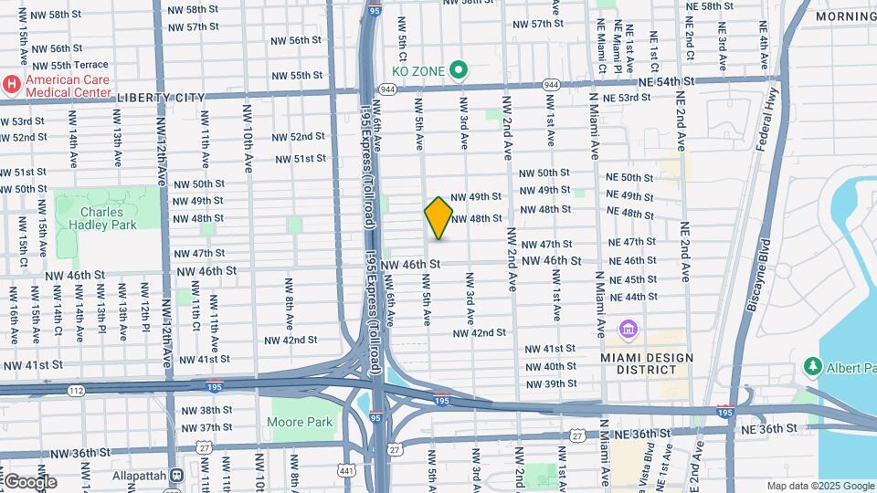 418 NW 47th St Map and Location Details