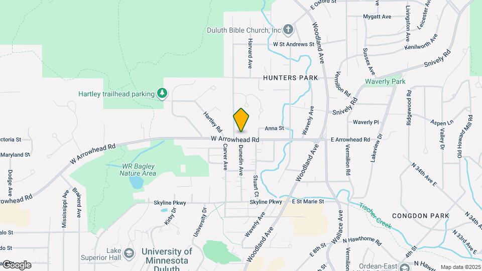 327 W Arrowhead Rd Map and Location Details