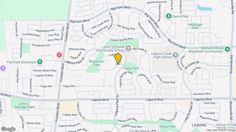 5737 Laguna Quail Way Mapa y Detalles de la Ubicación