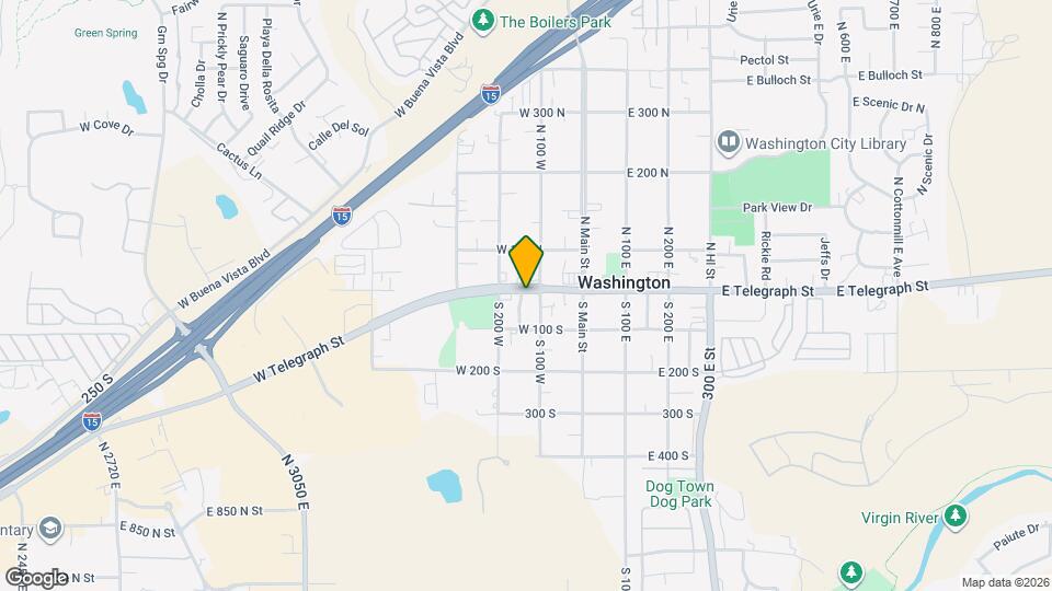 151 W Telegraph St Map and Location Details