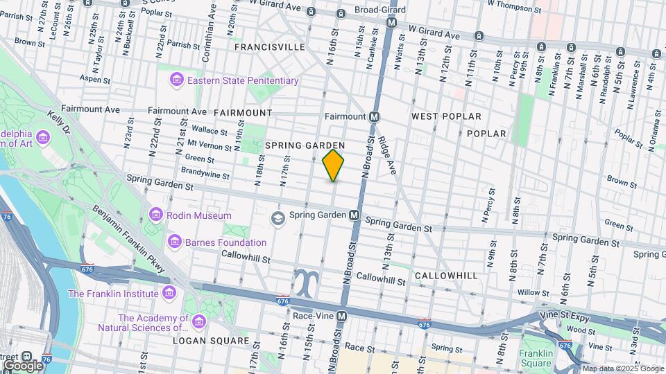 1500 Green St, Unit G Map and Location Details
