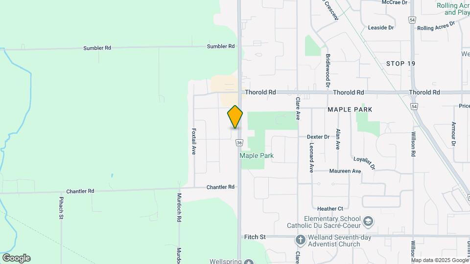 209 Autumn Crescent Map and Location Details