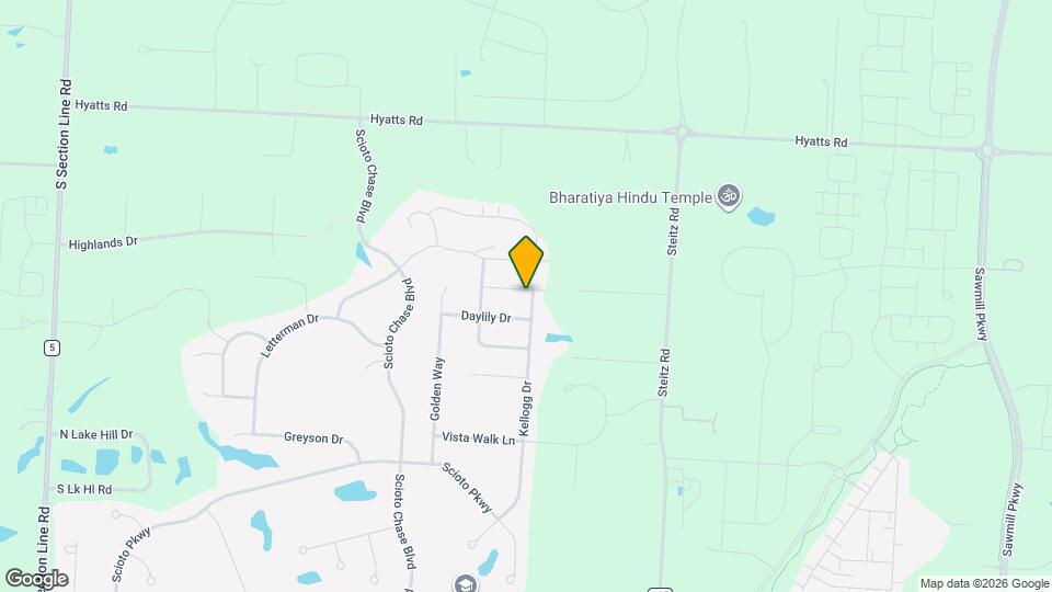 4143 Freesia Dr Map and Location Details