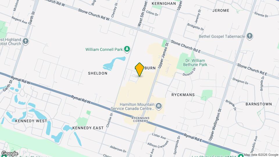 89 Sonoma Valley Cres Map and Location Details