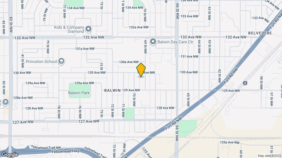 12936-12969 69 St NW Map and Location Details