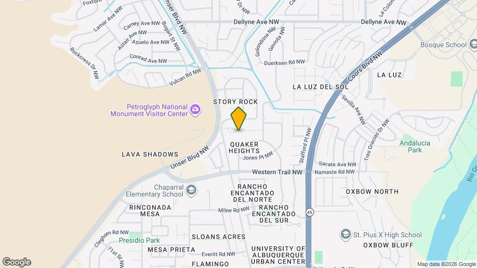 4852 Petra Pointe Cir NW Mapa y Detalles de la Ubicación