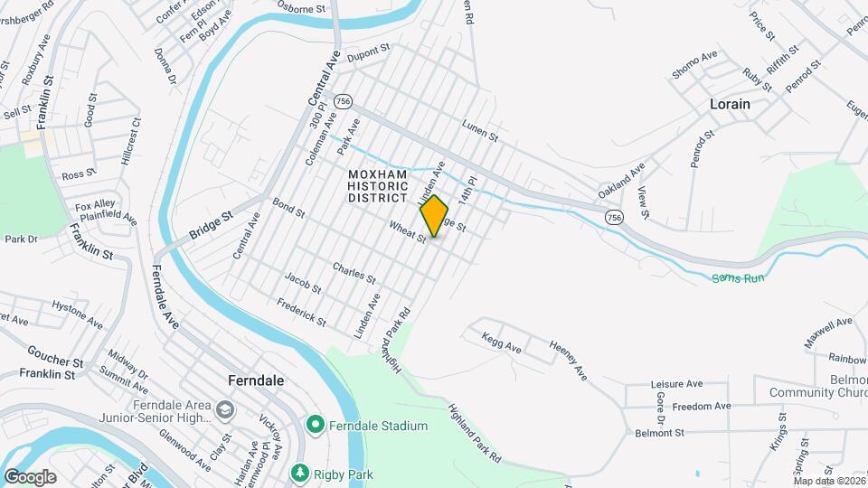 634 Russell Ave Map and Location Details