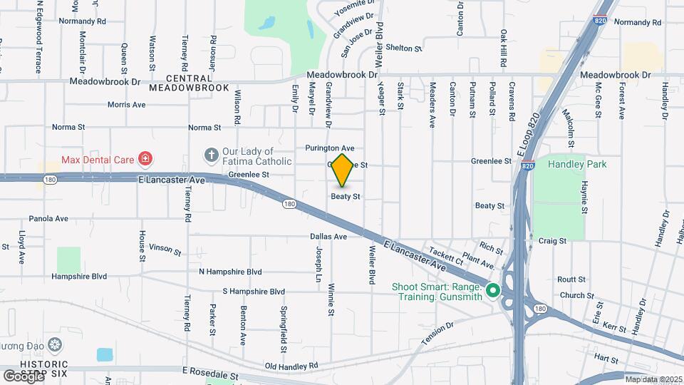 5511-5515 Beaty St Map and Location Details