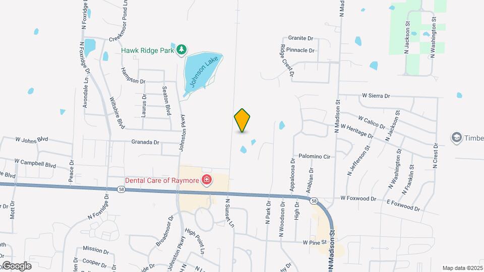 707 Wood Sage Ct Map and Location Details