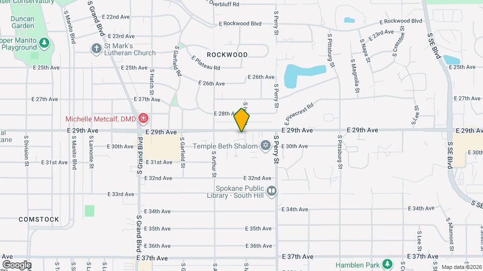 1126-1128 E 29th Ave Map and Location Details