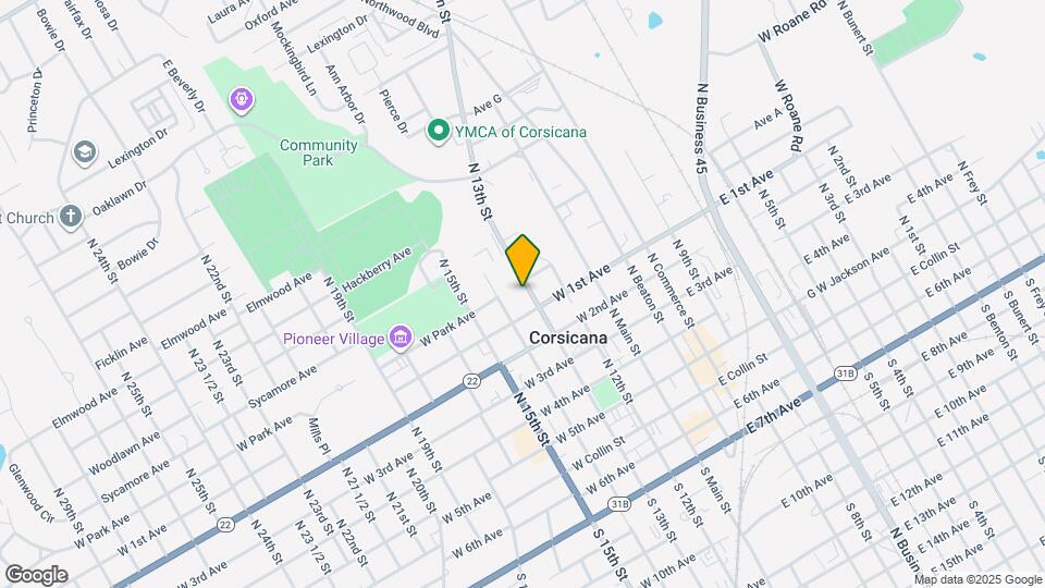 616 N 13th St Map and Location Details