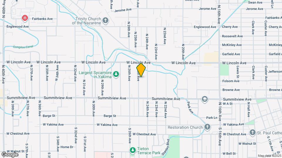 301 N 25th Ave Map and Location Details