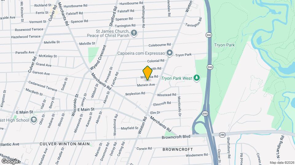 176 Merwin Ave Map and Location Details