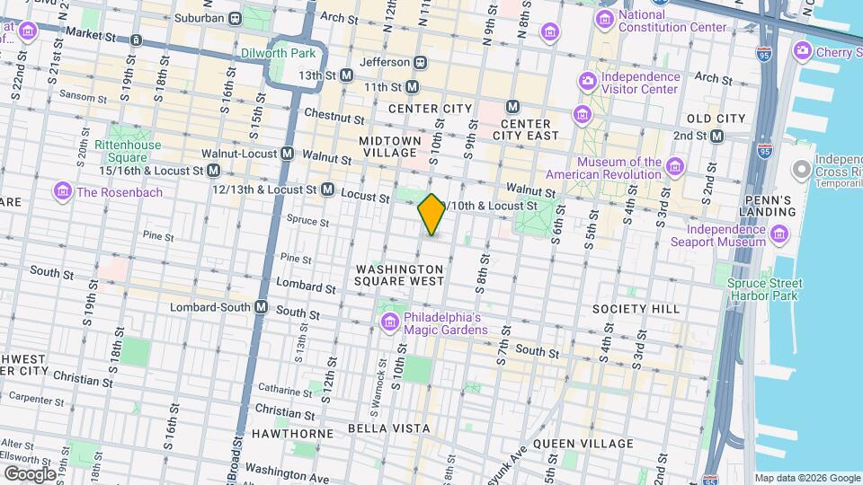 923 Spruce St Map and Location Details