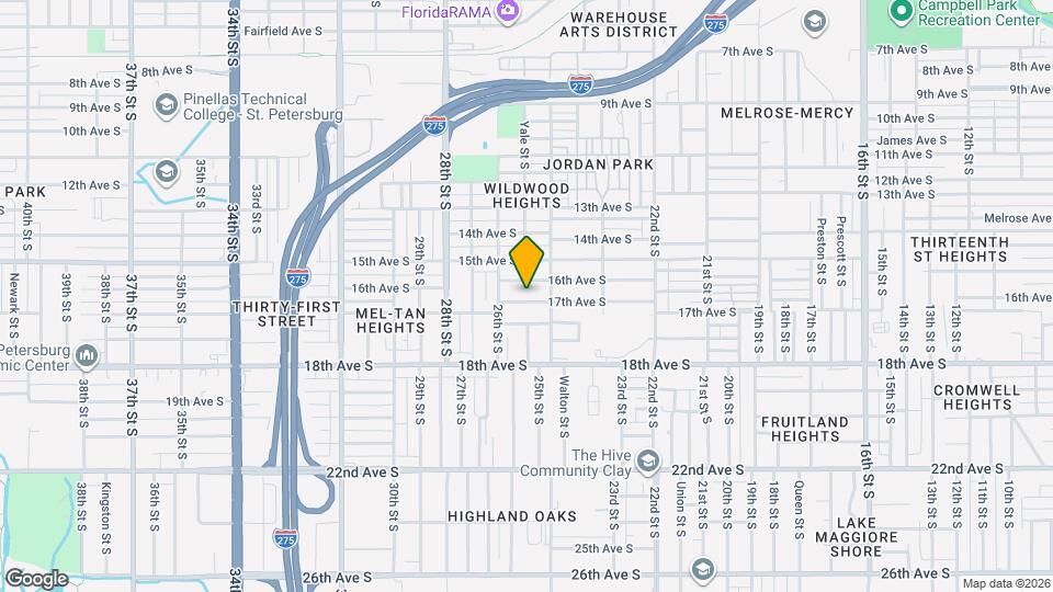 2545 17th Ave S Map and Location Details