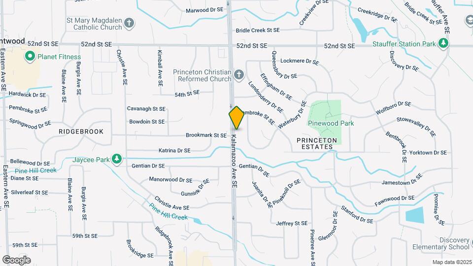 5502 Kalamazoo Ave SE Mapa y Detalles de la Ubicación