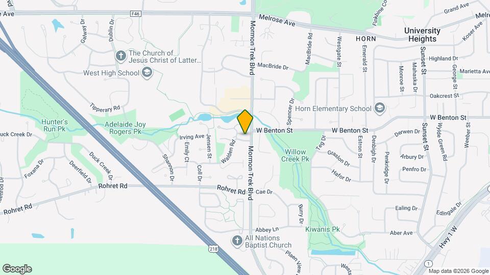 2409 Shady Glen Ct Map and Location Details