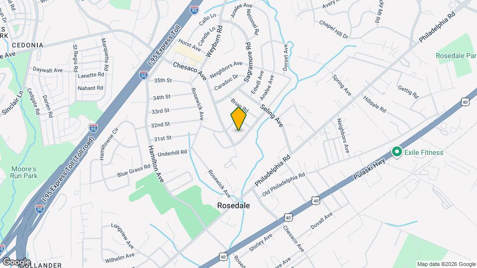 8006 Woodhaven Ct Map and Location Details
