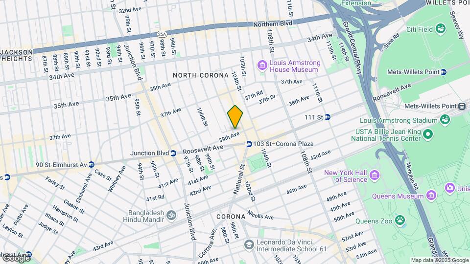 37-91-37-97 102nd St Mapa y Detalles de la Ubicación