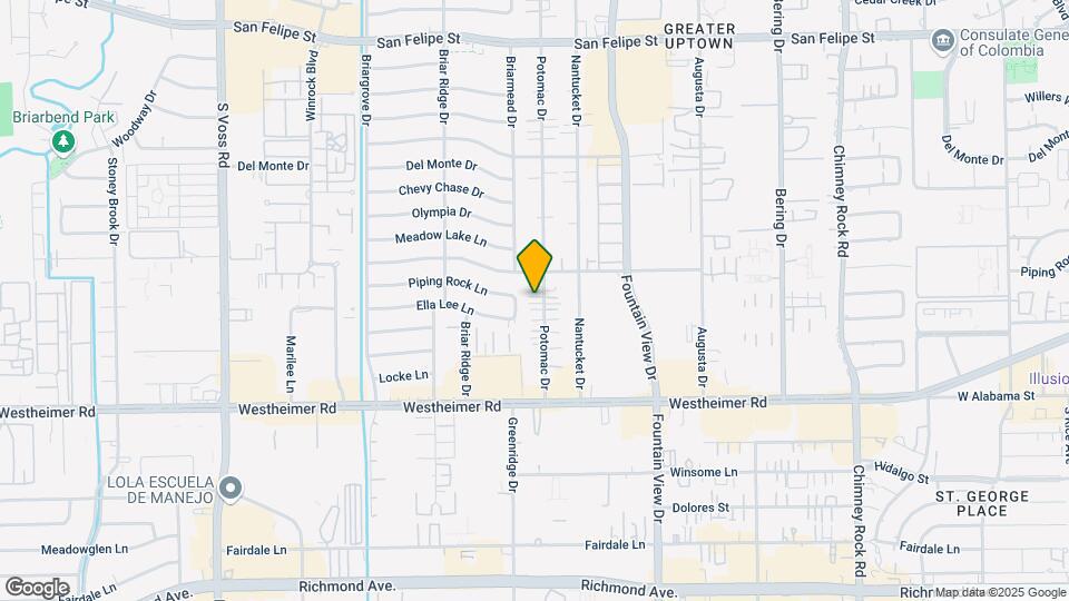 2420 Potomac Dr Mapa y Detalles de la Ubicación