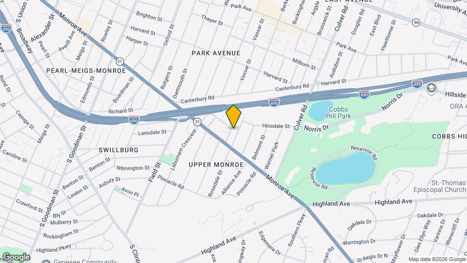 275 Rosedale St Map and Location Details