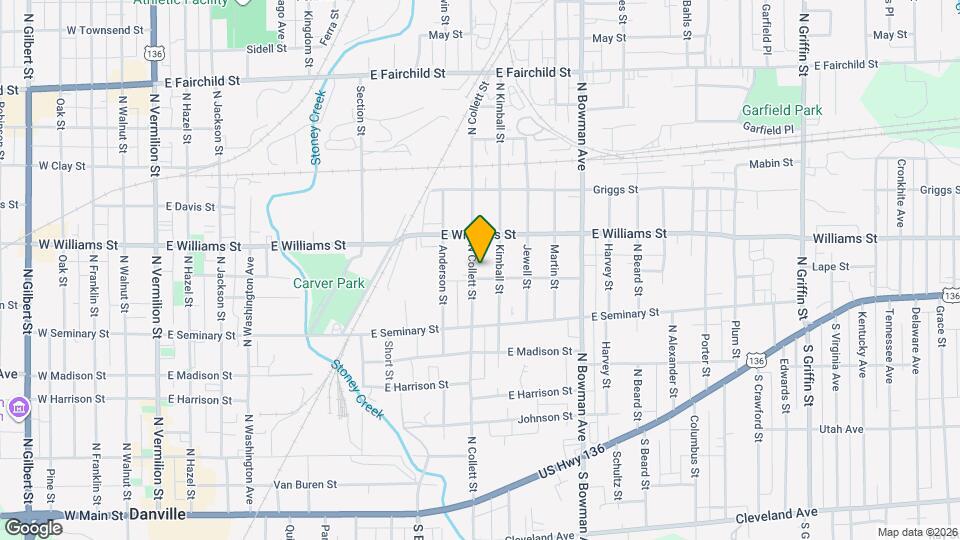 503.5 N Collett St Map and Location Details